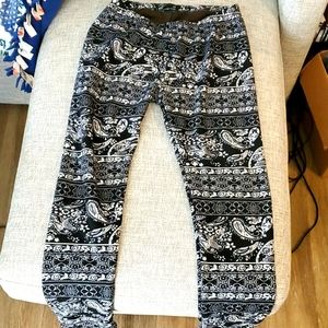 Fleece-lined leggings
